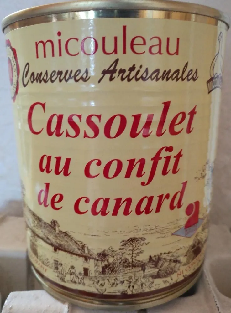 Cassoulet au confit de canard