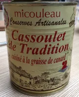 Cassoulet de tradition cuisiné à la graisse de canard