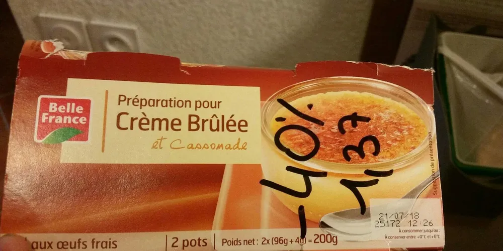 Crème brulée