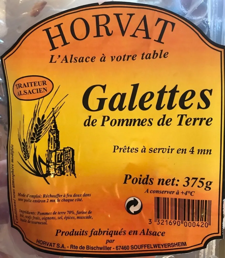 Galettes de Pommes de Terre