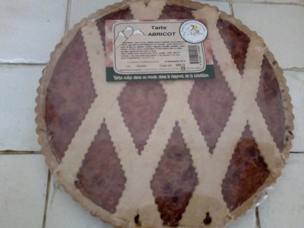 Tarte abricot