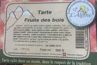 Tarte fruits des bois