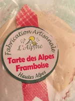 Tarte des alpes framboise