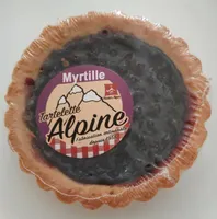 Tartelette alpine aux myrtilles