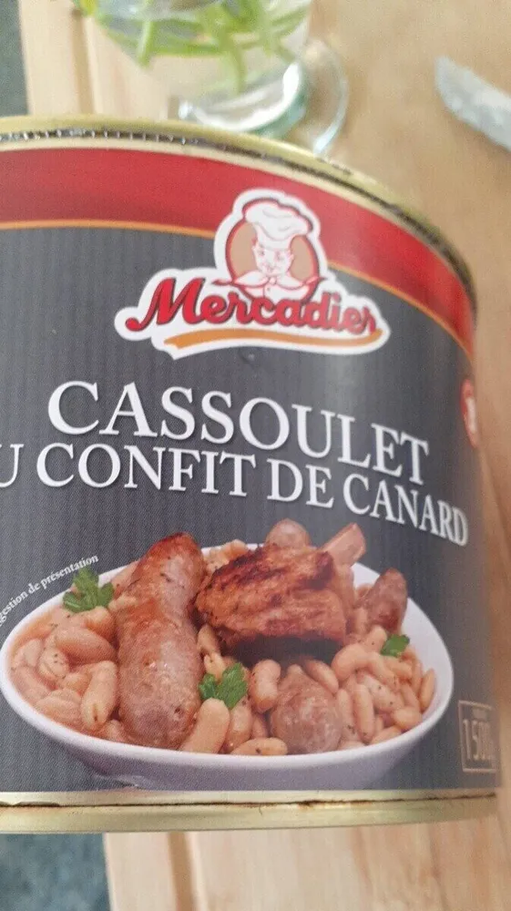 Cassoulet au confit de canard