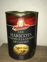 Haricots blancs cuisines a la graisse de canard