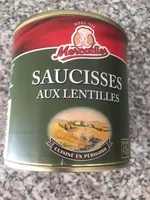 Saucisse lentille