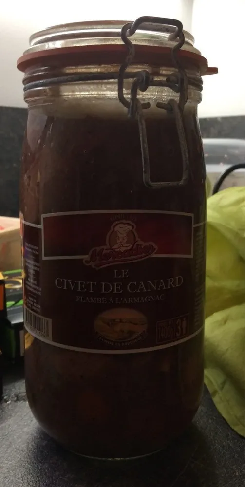 Le civet de canard flambé à l'Armagnac