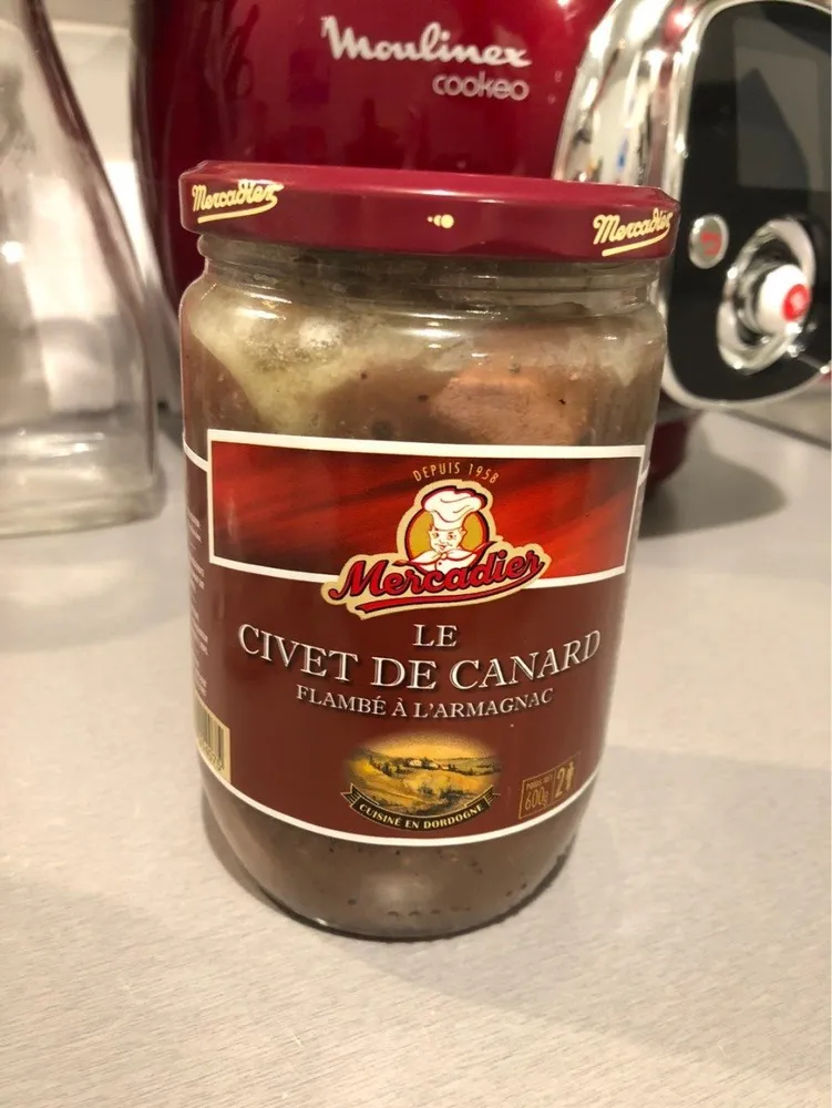 Le civet de canard flambé à l'armagnac