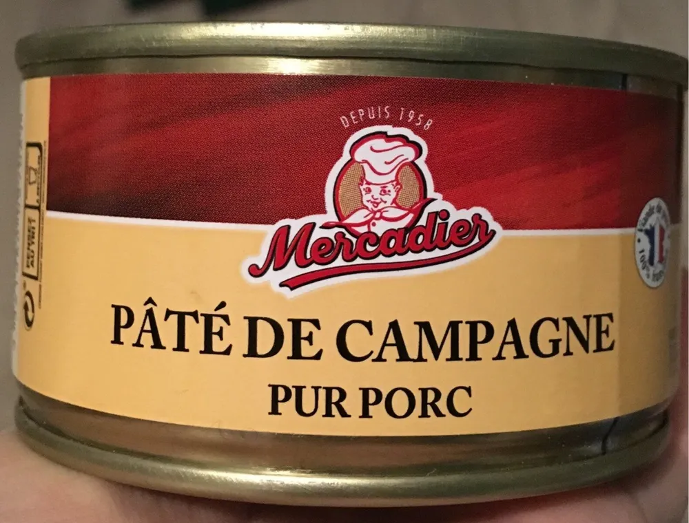 Pâté de campagne Pur Porc