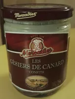 Les gésiers de canard confits