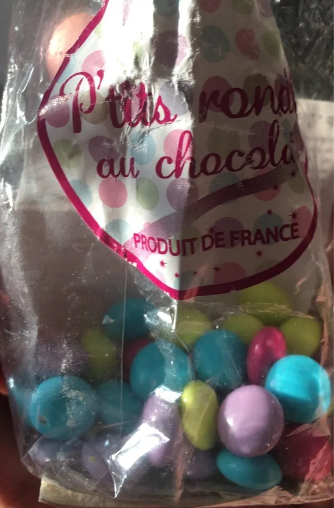 Ptit rond chocolat multicolore