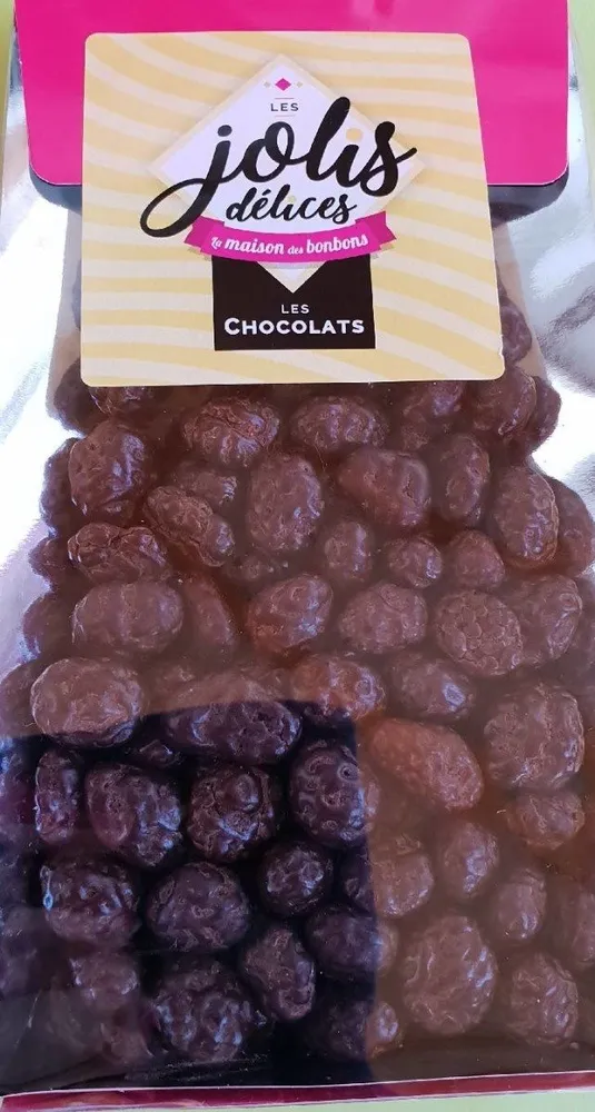 Raisins au sauterne enrobés de chocolat noir