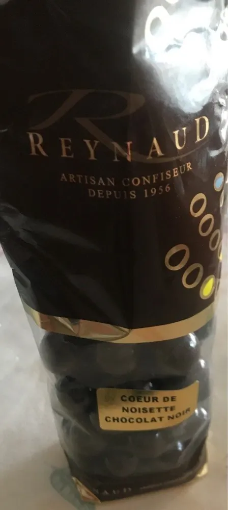 Coeur de noisette chocolat noir