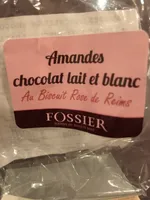 Amandes chocolat lait et blanc