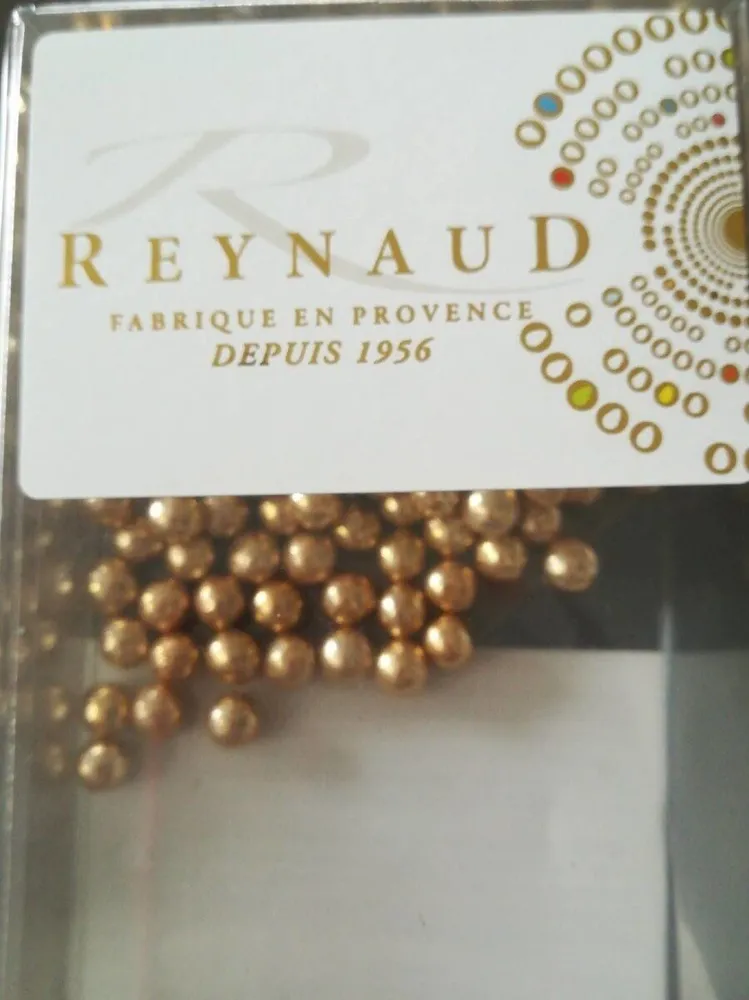 Perles dorées