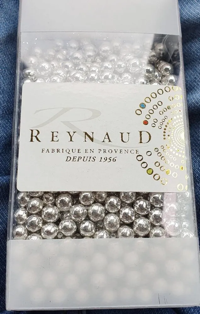 Perles argentés