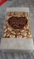 Petits coeurs chocolat cacao 70% Doré