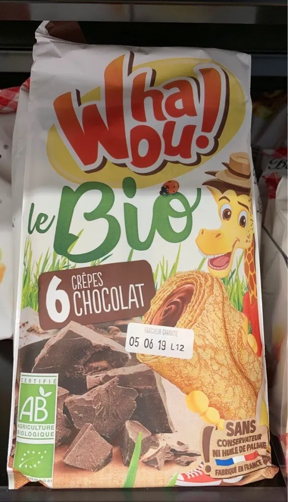 Crepes chocaolat