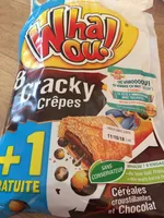Crêpes fourrées au chocolat, sachets fraîcheur
