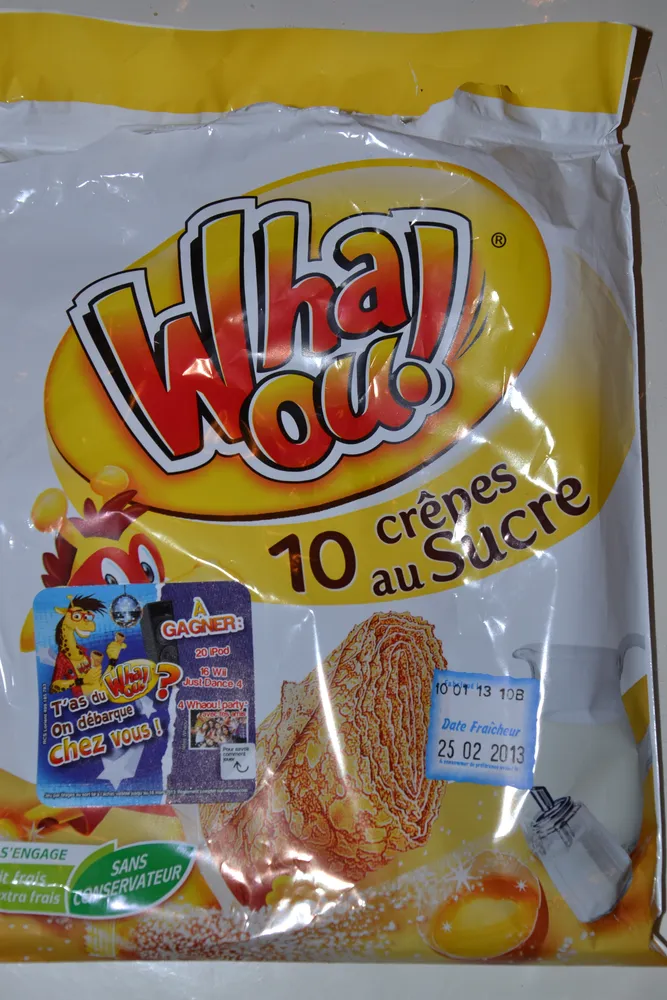 Crêpes au sucre Whaou!