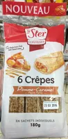 6 Crêpes Pomme-Caramel façon Tatin