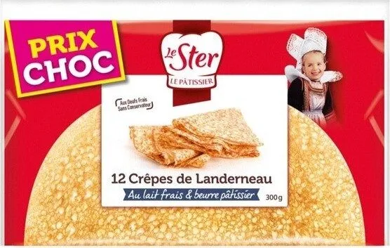 12 crepes de landerneau prix choc lsp 300g