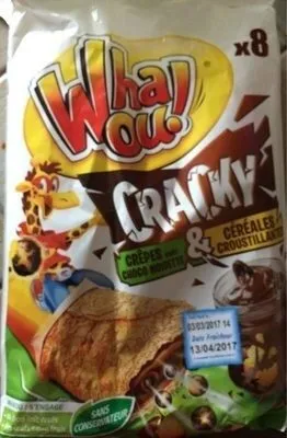 Whaou Crepes Cracky Choco     Noisetteset  Cereales X8 256g