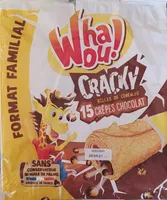 Whaou ! Cracky Crêpes chocolat et Billes de céréales x 15