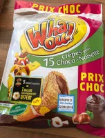 Crêpe goût choco noisette