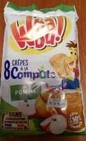 Crêpes à la compote pomme