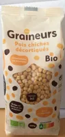 Pois chiches Decortiqués bio