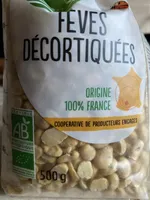 Fèves décortiquées origine France