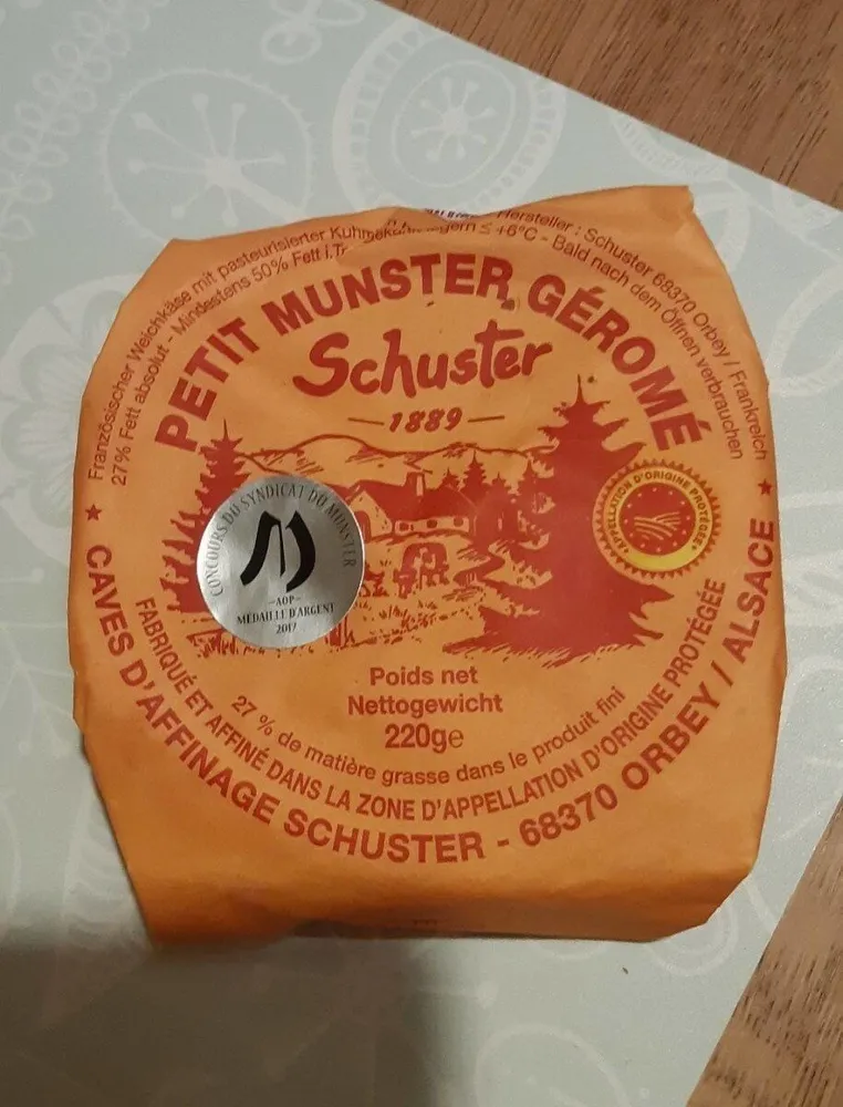Petit Munster géromé