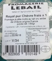 Pur chèvre, chèvre Panier au lait cru entier