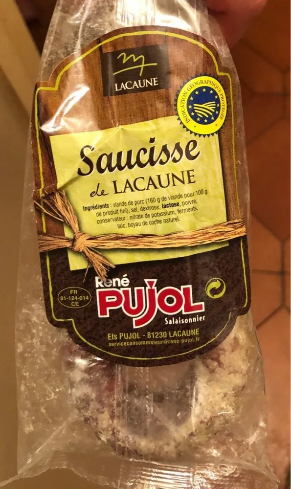 Saucisse seche à la perche
