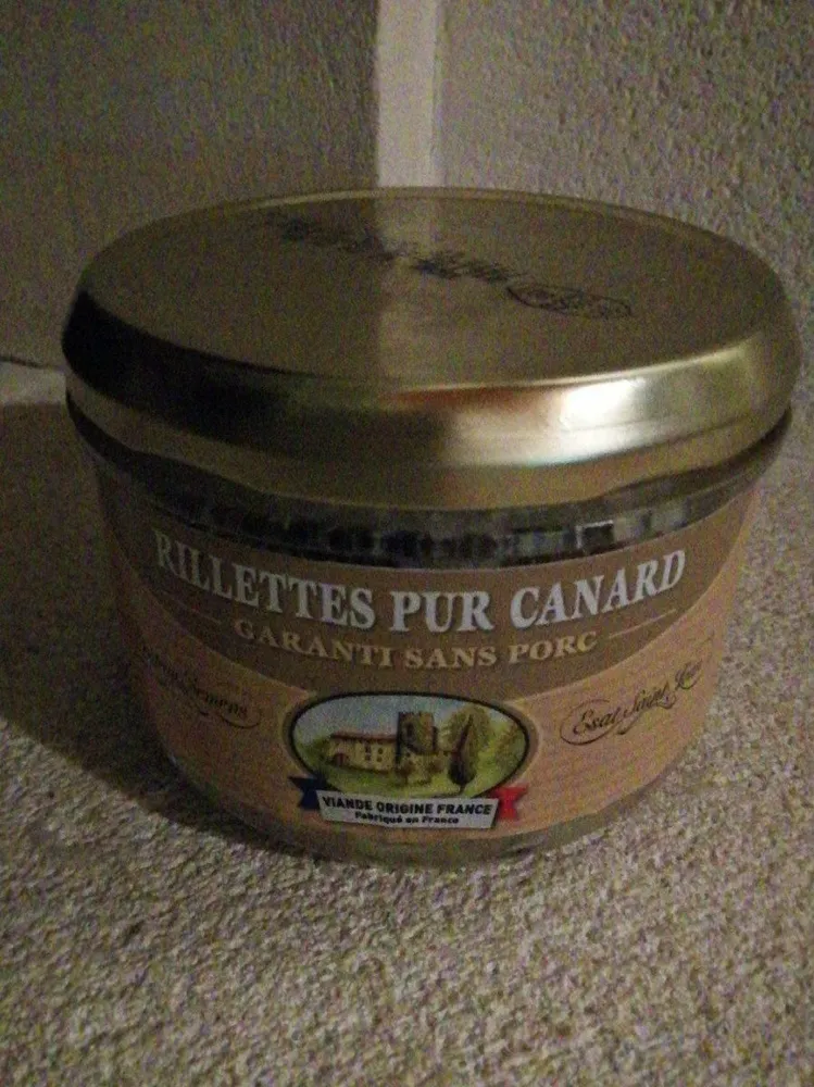 Rillettes pur canard