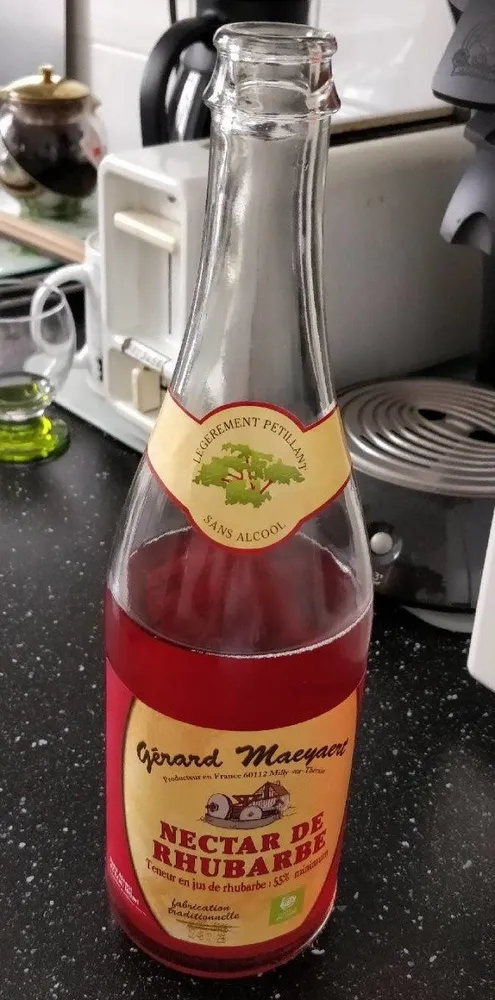 Nectar de rhubarbe