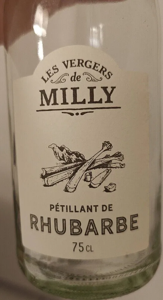 Petillant de rhubarbe