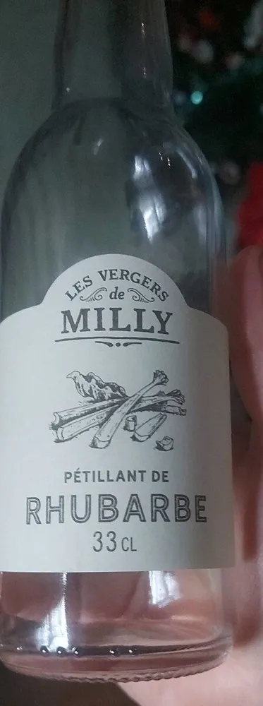 Pétillant de rhubarbe