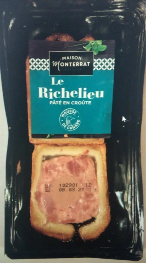 Pâté En Croûte Richelieu 2 Tranches