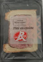 Pâté en croûte Label Rouge Maison Monterrat