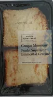 Croque Monsieur Poulet Supérieur Emmental Gratiné
