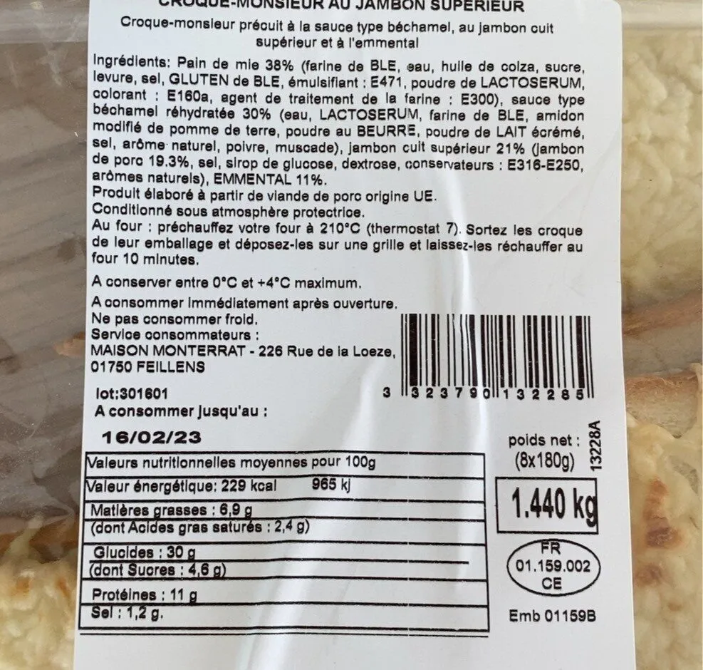 Croque monsieur