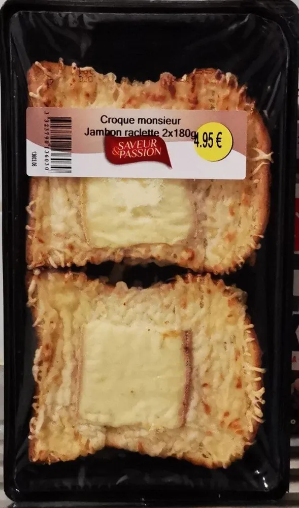 Croque Monsieur Jambon Raclette