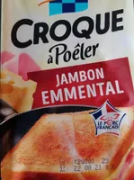 Croque à poêler jambon emmental