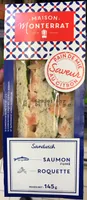 Sandwich Saumon fumé & roquette