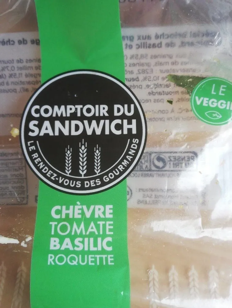 Comptoir du Sandwich Le Veggie