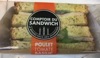 Comptoir du Sandwich Poulet Tomate Basilic