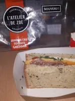 Jambon cru tomate cheddar